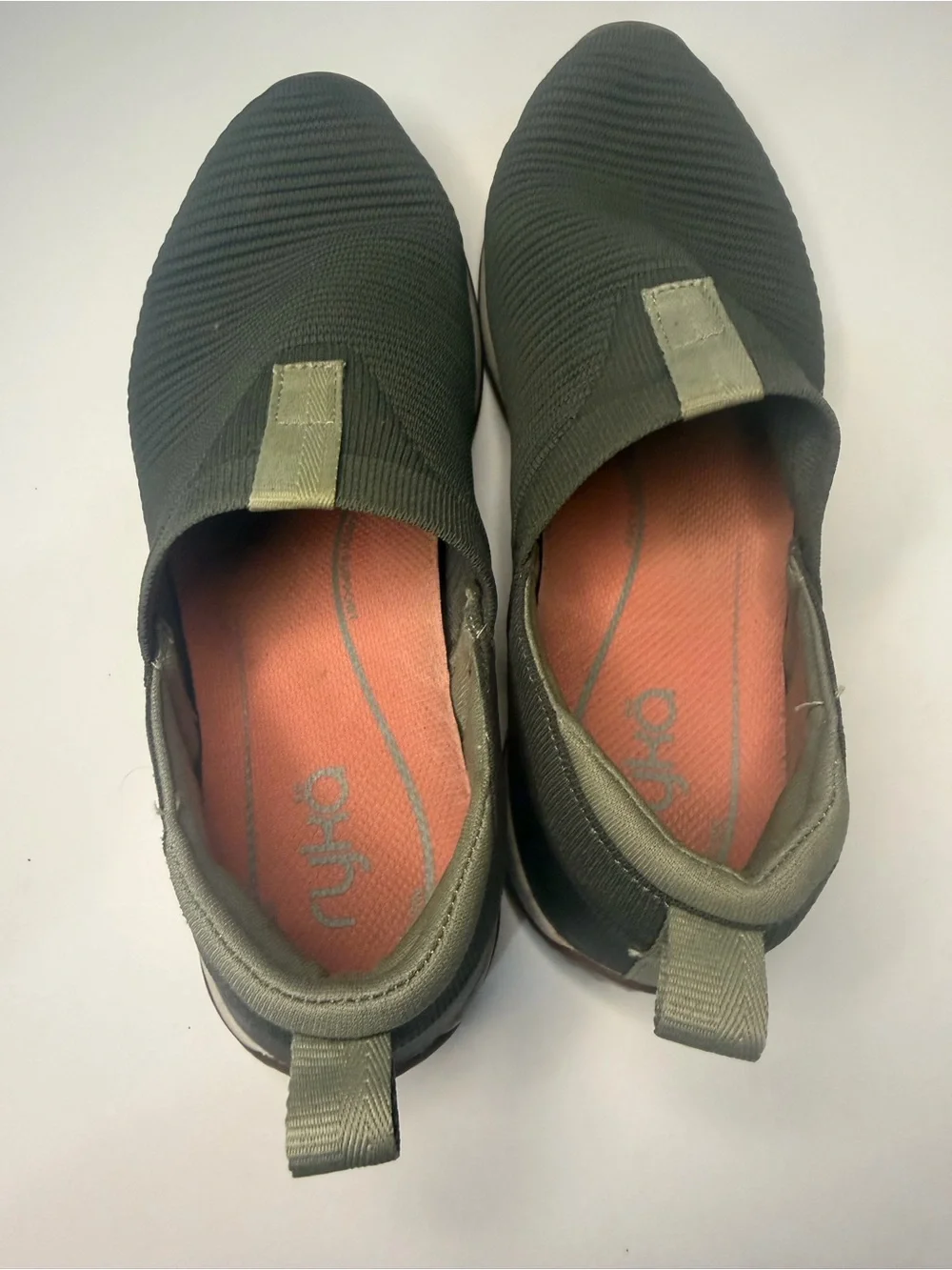 Ryka slip-On Knit woman Sneakers in Olive Green